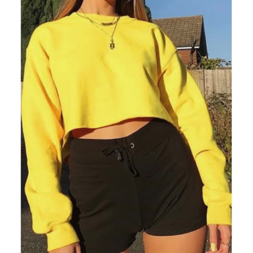 Vogue Sexy Lounge | Streetwear Barbie Stretchy Athleisure Long Sleeve Crop Top